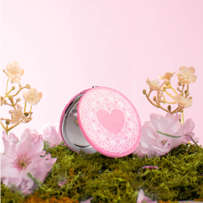 Puresso Innocent Pocket Mirror – Elegant & Compact Design